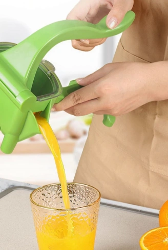 Fonksiyonlu Manuel Meyve Sıkacağı - Yeşil (4940)