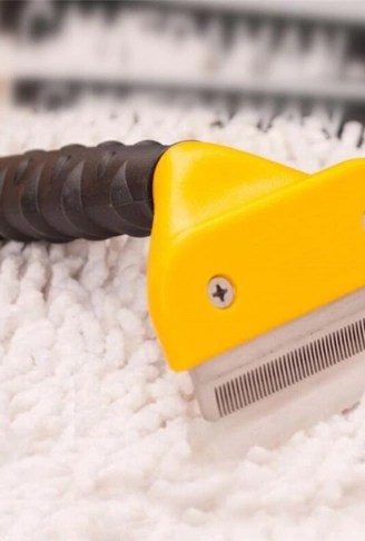 Fubminator Kedi Köpek Tüy Toplama Tarağı Kaşıma Aparatı 4,5 Cm (4940)