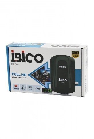 FULL HD DİJİTAL UYDU ALICISI HDMI - AV - Rs232 WİFİ - YOUTUBE 1080P OTOMATİK KANAL GÜNCELLEME K10-000 (4940)