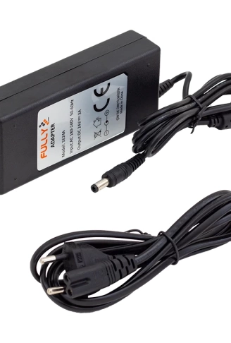 FULLY O-1624A 24 VOLT - 3 AMPER PLASTİK KASA MASAÜSTÜ ADAPTÖR 5.5*2.5 UÇ (4940)
