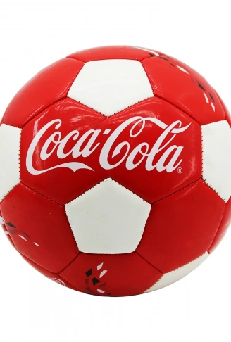 FUTBOL TOPU DİKİŞLİ - KIRMIZI BEYAZ (4940)