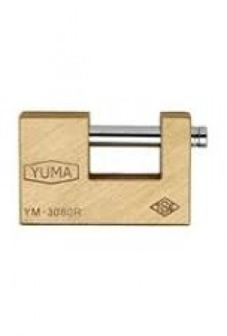 GENİŞ - SARI KAYAR MİLLİ PİMLİ KİLİT 80MM (4940)