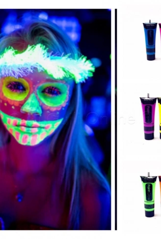 Glow Boya Fosforlu Krem Boya 12 Adet (4940)