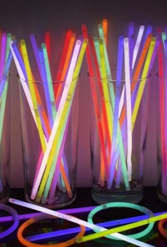 Glow Fosforlu Neon Bileklik 50 Adet (4940)