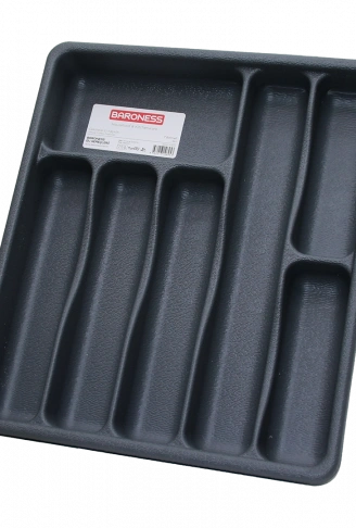 GRİ - 7 BÖLMELİ ÇEKMECE İÇİ KAŞIKLIK (4940)