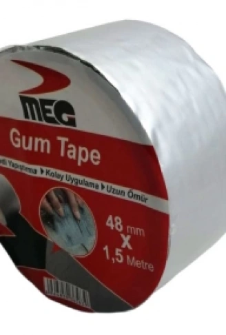 GUM TAPE 48MMX1.5MT SU SIZDIRMAZ SAKIZ TAMİR BANTI (4940)