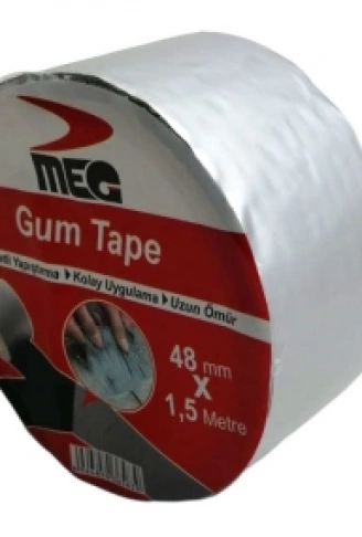 GUM TAPE 48MMX1.5MT SU SIZDIRMAZ SAKIZ TAMİR BANTI (4940)