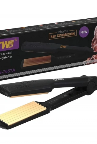 GW-7657 Elektrikli Zikzak Isıtma Ayarı Dalgalı Saç Modelleyici Saç Şekillendirici Aracı (4940)