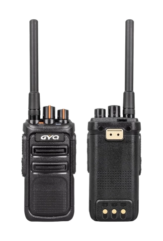 GYQ Q990 8 ANA KANAL TOPLAM 16 KANAL SİYAH PMR EL TELSİZİ (15 KM) TEKLİ (4940)