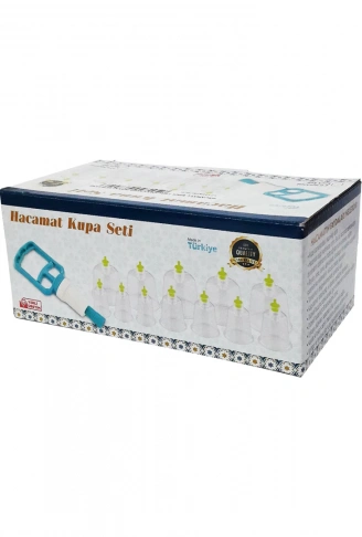 HACAMAT 6 PARÇA  HACAMAT KUPA MASAJ SETİ (4940)