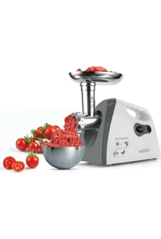 HARLEM GURME H-020-022 BEYAZ ELEKTRİKLİ ET KIYMA MAKİNESİ 2200W (4940)