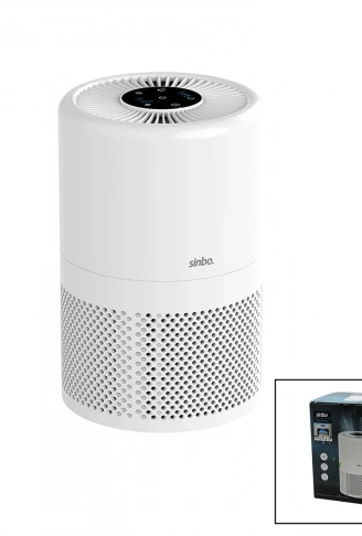 HAVA TEMİZLEME CİHAZI OTOMATİK FAN 3 KADEME FİLTRELEME LED AYDINLATMA SESSİZ UYKU MOD SAP-5507 (4940)