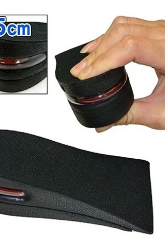 Hava Yastıklı Tabanlık (5 CM) (SİYAH) (4940)