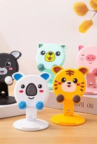 Hayvan Figürlü Masaüstü Telefon Standı 5 Model (4940)