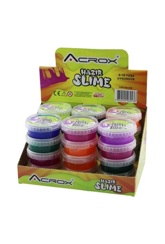 HAZIR SLİME OYUN JELİ  RENKLİ   BRÜT:134GR   5-12 YAŞ (4940)