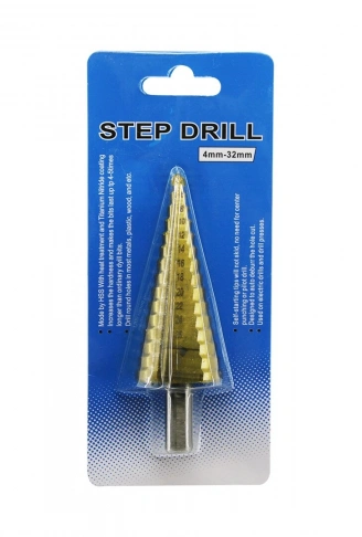 HSS KADEMELİ  MATKAP UCU  4-32MM (4940)