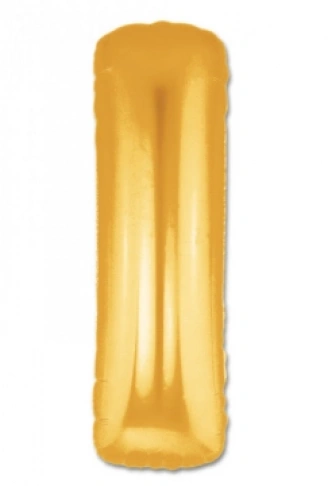 I Harf Folyo Balon Altın Renk  40 inç (4940)