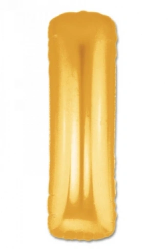 I Harf Folyo Balon Altın Renk  40 inç (4940)