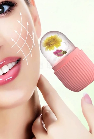 Ice Roller Buz Silindiri Terapi Etkili Yüz Masaj Ve Cilt Bakım Aleti (4940)