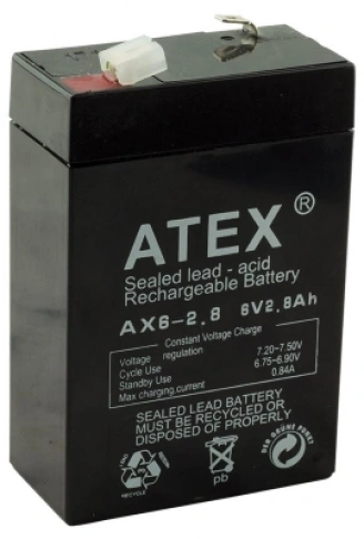 İNCE AKÜ 6V 2.8AH AMPER (4940)