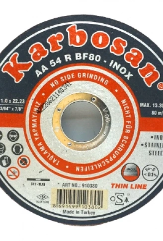 İNOX METAL KESİCİ DİSK 115MMX1.0X22 (4940)