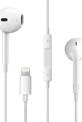 İphone Ucu Çıkışlı Pop Up Kulakiçi Yumuşak Kontrol Tuşlu Kulaklık (4940)
