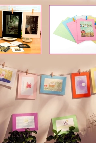 İpli Mandallı Fotoğraf Albümü Ve Fotoğraf Çerçevesi