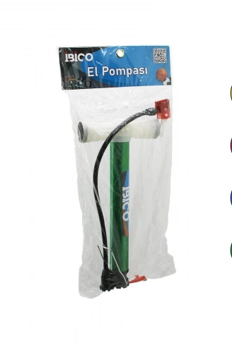 İRAN EL POMPASI  METAL GÖVDE   PLASTİK KOL - ALTLIK   30CM   TOP - BİSİKLET - MOTOR (4940)