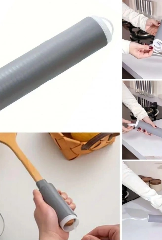 Isıya Dayanıklı Silikon Kauçuk Tencere,Kapı Tutma Kılıfı Kendinden Küçülen,Her Sapa Uyumlu Tava Kulp Yalıtımı 12-15 cm (4940)