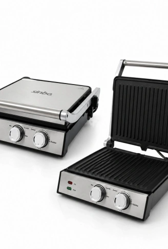 IZGARA VE TOST MAKİNESİ 4 DİLİM YAPIŞMAZ YÜZEY 2000W SSM-2598 (4940)