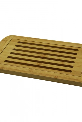 IZGARALI - HAZNELİ  AHŞAP BAMBU KESİM PANOSU  21X36CM (4940)