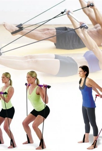 Jimnastik Çubuğu Plates Barı Taşınabilir Spor Ve Egzersiz Aleti (4940)