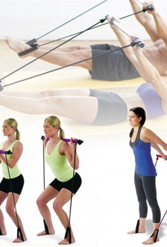 Jimnastik Çubuğu Plates Barı Taşınabilir Spor Ve Egzersiz Aleti (4940)