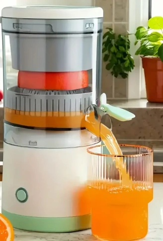 Kablosuz Taşınabilir Şarjlı Narenciye Sıkacağı Portakal Meyve Sıkacağı (4940)