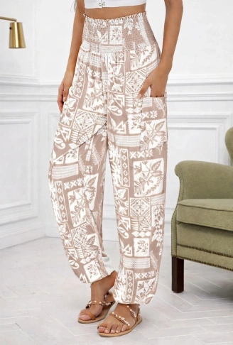 Kadın Desenli Süprem Pantolon