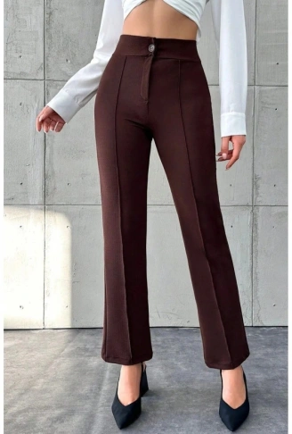 Kadın Krep Kumaş Pantolon