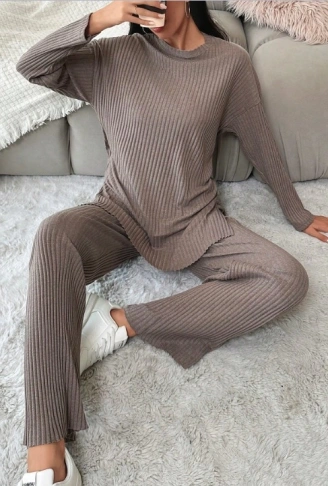 Kadın Uzun Kollu Kaşkorseikili Takım