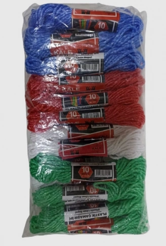 KALE Plastik Çamaşır ipi 10 Metre 24 Adet (4940)