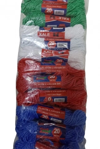 KALE Plastik Çamaşır ipi 20 Metre 24 Adet (4940)