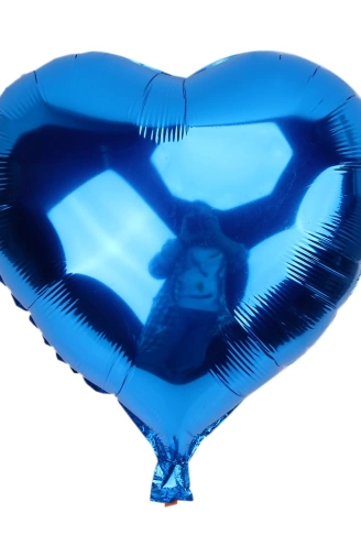 Kalp Balon Folyo Mavi 45 cm 18 inç (4940)