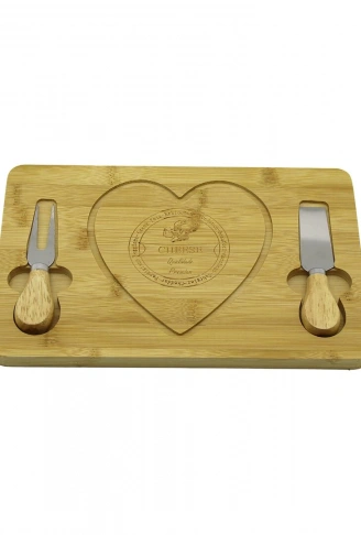 KALPLİ BIÇAK SAĞ-SOLAHŞAP BAMBU KAHVALTI PEYNİR SUNUM PANO2 BIÇAK=AHŞAP SAP19X29CM-1.5CM (4940)