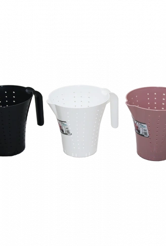 KAPAKSIZ - RENKLİ PLASTİK BAKLİYAT SÜZGEÇ (4940)