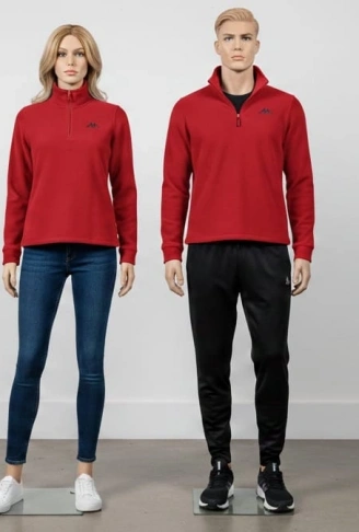 Kappa Yarım Fermuar Polar