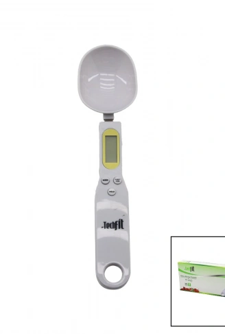 KAŞIKLI  DİJİTAL HASSAS MUTFAK TERAZİSİ 300GR / 0.1GR LCD EKRAN DARA FONKSİYONU PİLLİ=1-CR2032 TF-1252 (4940)