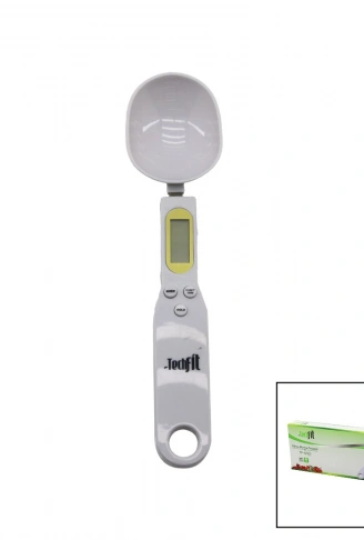 KAŞIKLI  DİJİTAL HASSAS MUTFAK TERAZİSİ 300GR / 0.1GR LCD EKRAN DARA FONKSİYONU PİLLİ=1-CR2032 TF-1252 (4940)
