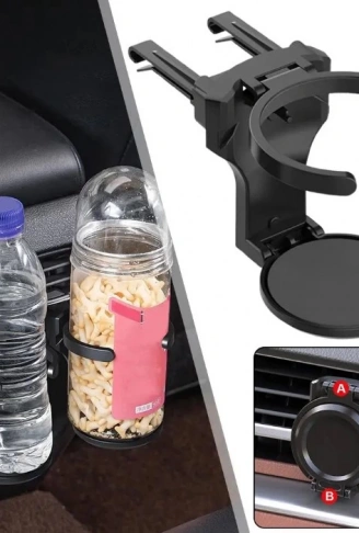 Katlanabilir Araba Bardak Şişe Tutucu (4940)