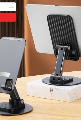 Katlanabilir Telefon Tutucu Stand Yuvarlak Tabanlı (4940)