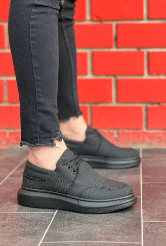 KB-042  Kuback Bağcıklı Kömür Günlük Erkek Ayakkabı