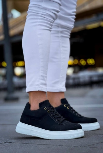 KB-X20 Kuback Siyah Süet  Günlük Erkek Ayakkabı