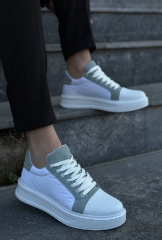 KB-X46 Kuback Beyaz Bebe Mavi Yüksek Beyaz Taban Günlük Spor Ayakkabı